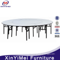 Promotion round plastic outdoor table tops